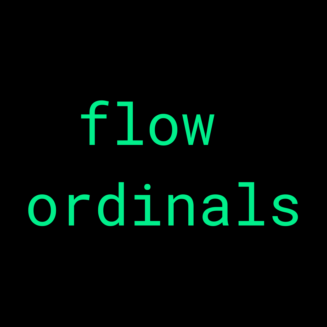 Ordinals