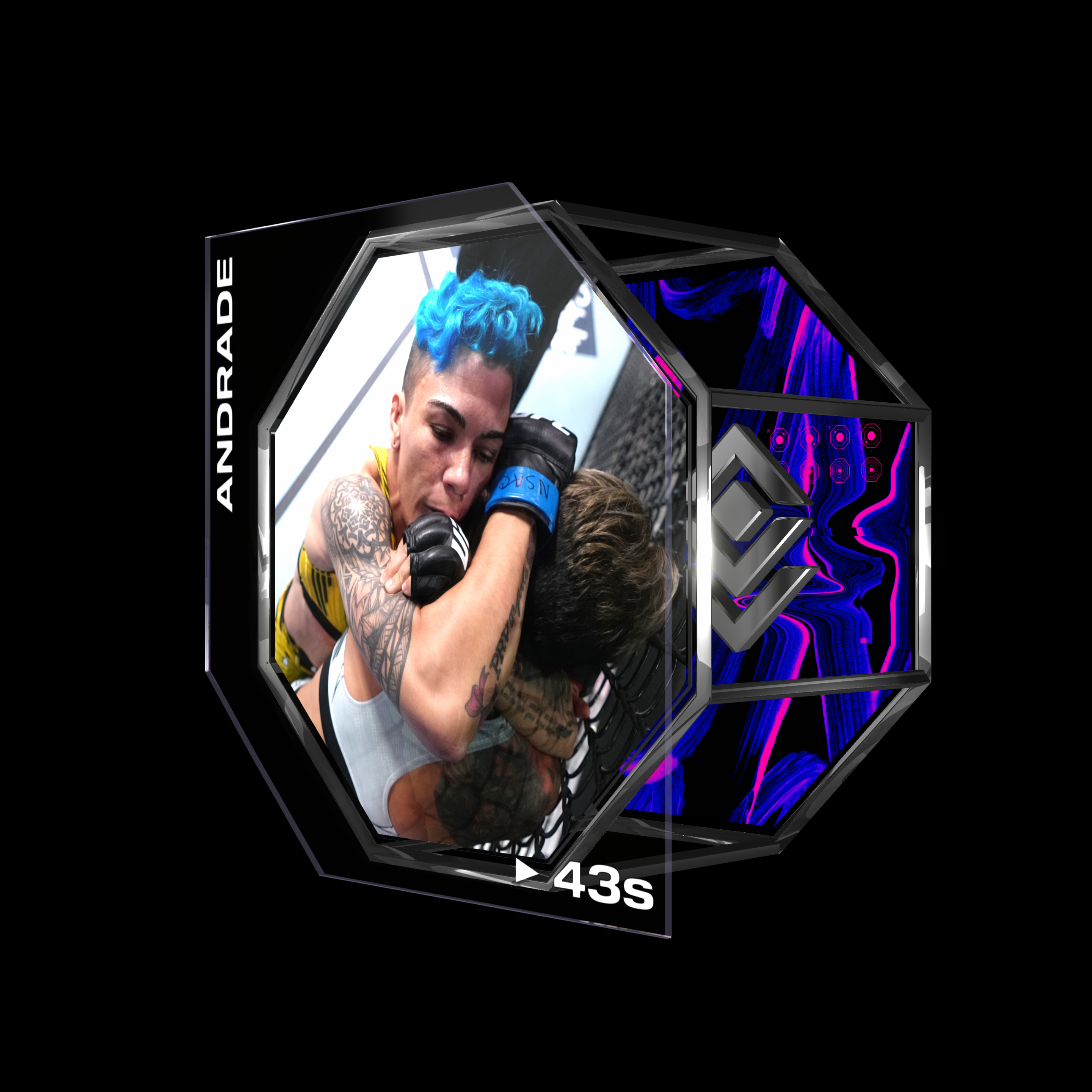 JESSICA ANDRADE | UFC FIGHT NIGHT APR 23, 2022 | SUBMISSION asset