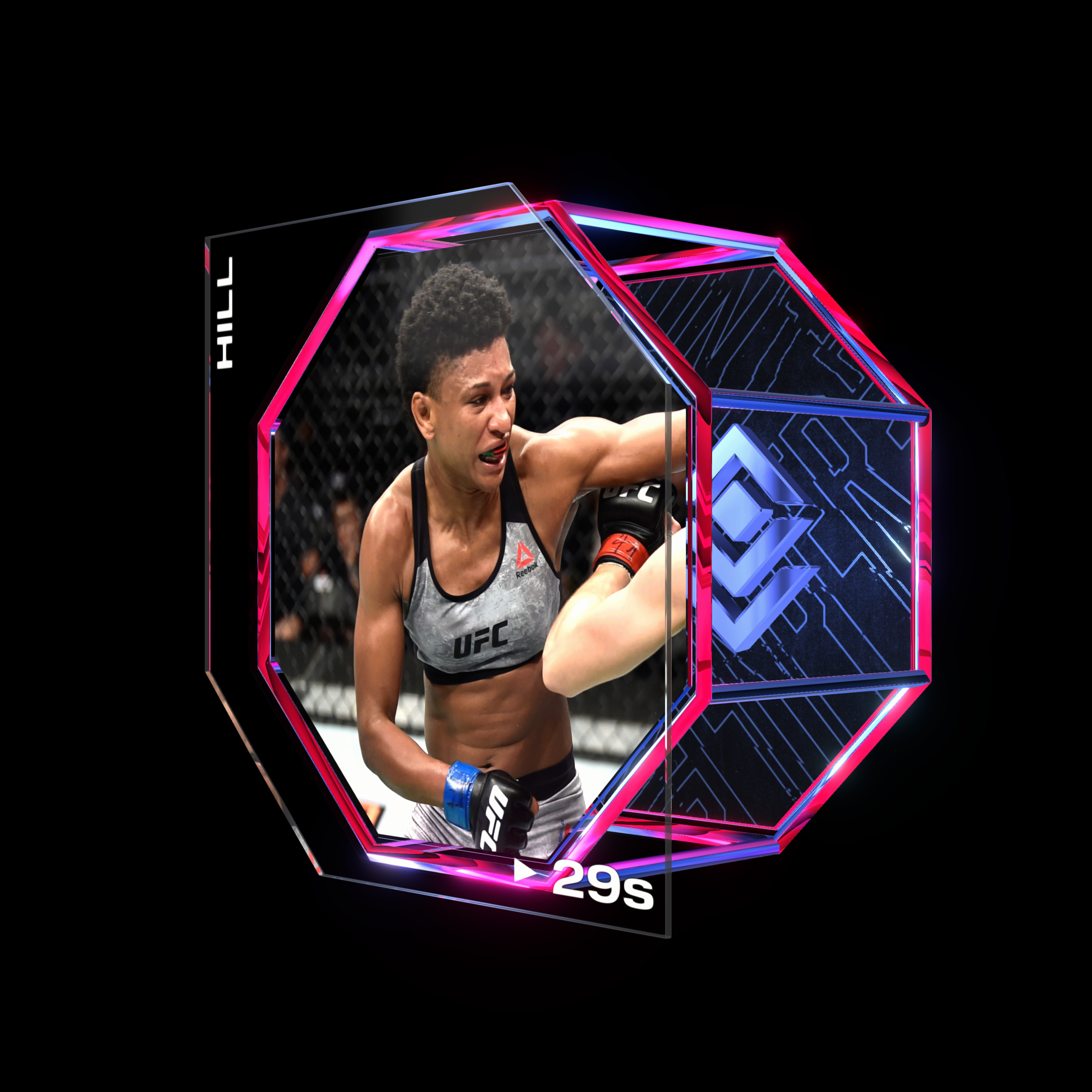 ANGELA HILL | UFC FIGHT NIGHT FEB 24, 2018 | STRIKING asset