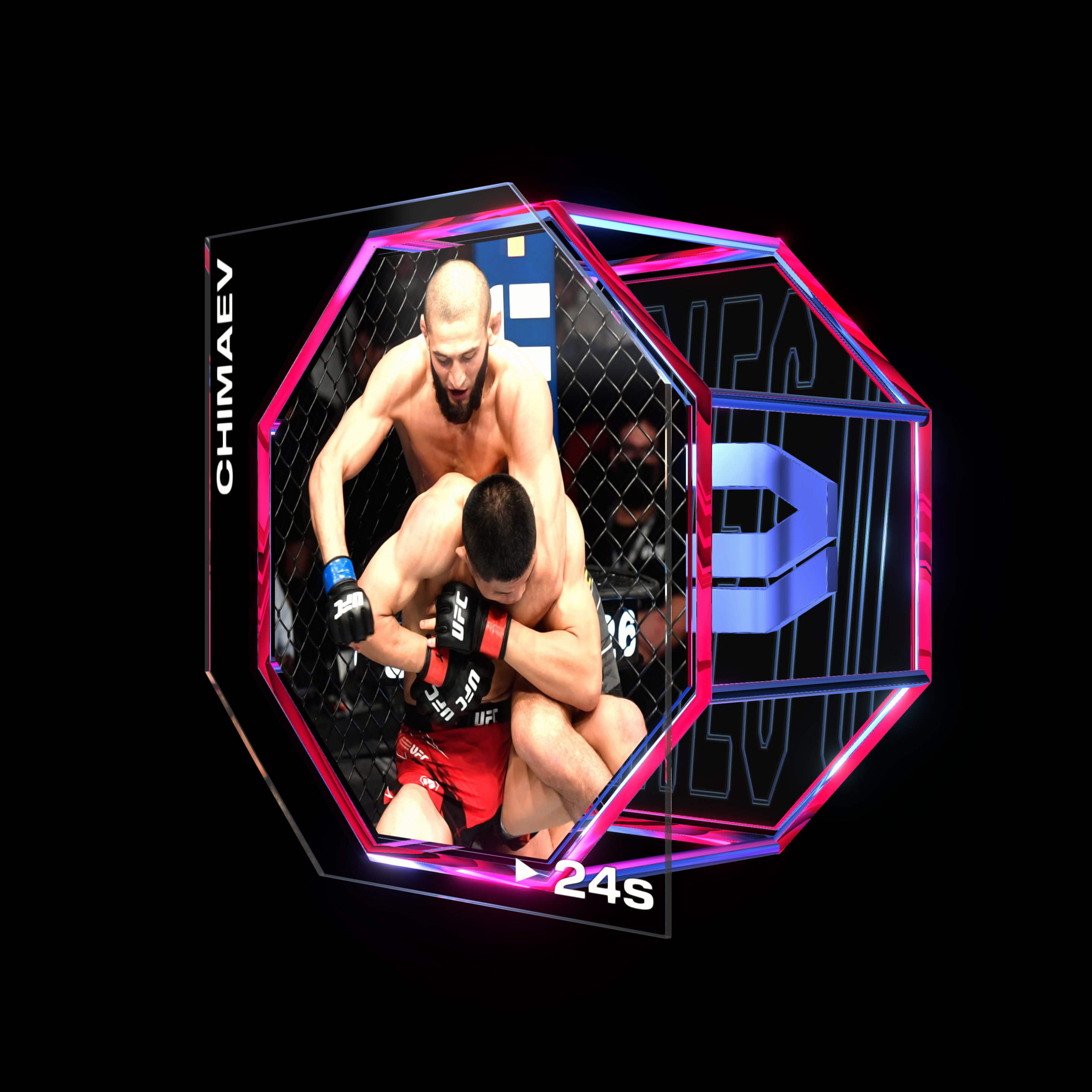 KHAMZAT CHIMAEV | UFC 267 | SUBMISSION asset