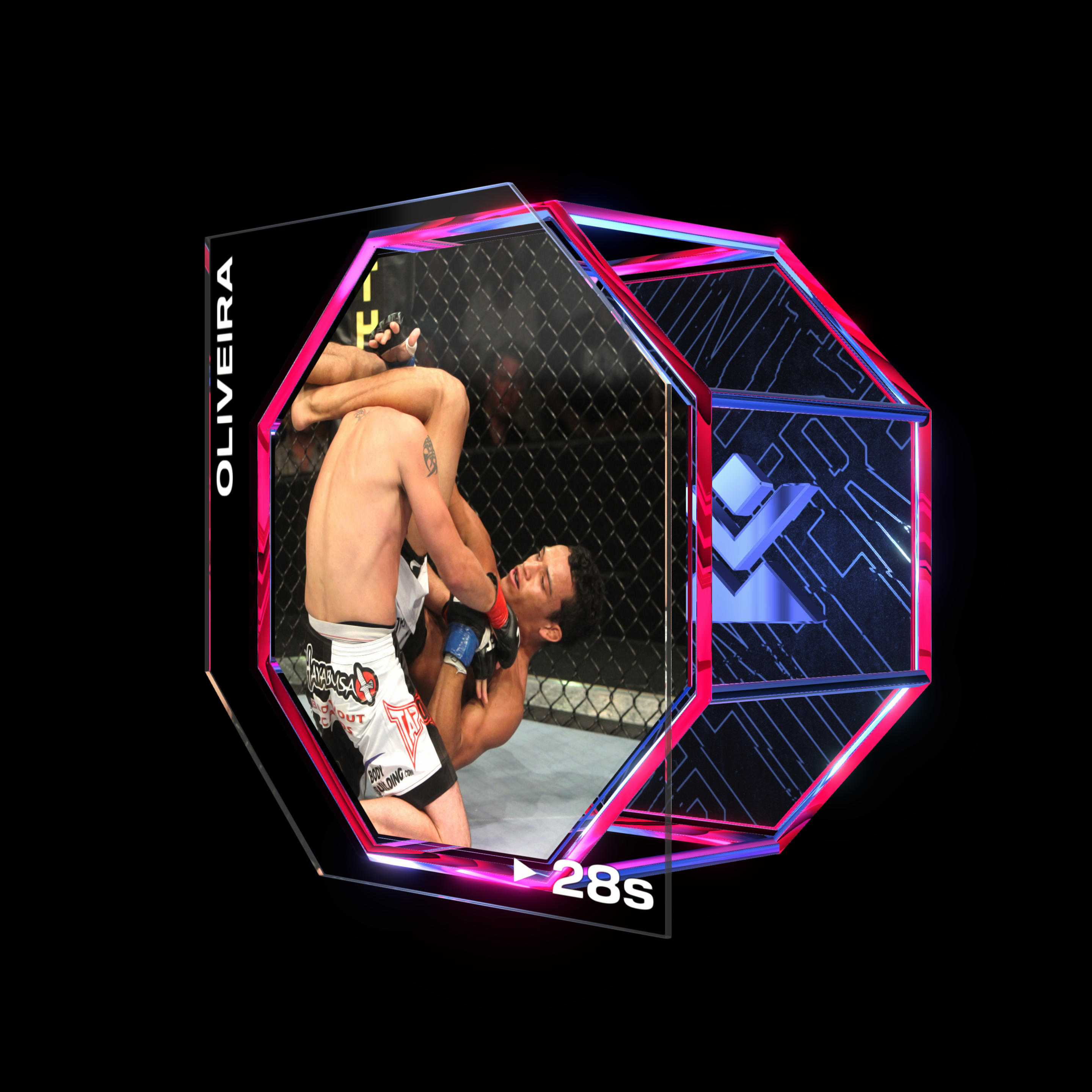 CHARLES OLIVEIRA | UFC FIGHT NIGHT AUG 1, 2010 | SUBMISSION asset