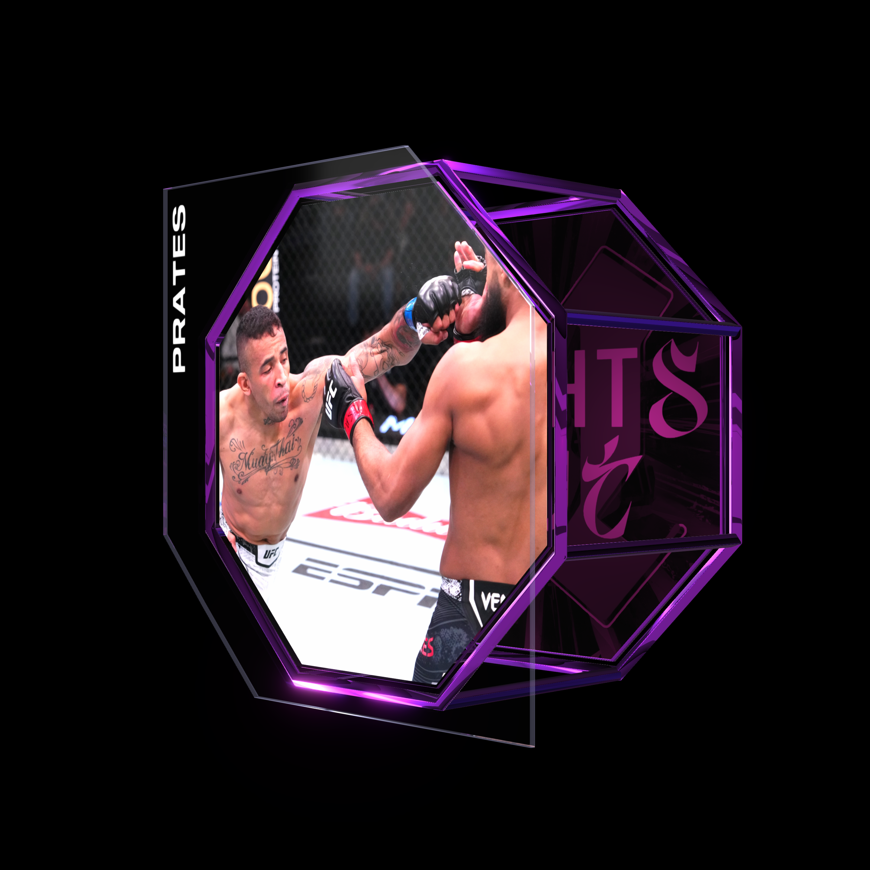 CARLOS PRATES | UFC FIGHT NIGHT FEB 10, 2024 | KO/TKO asset