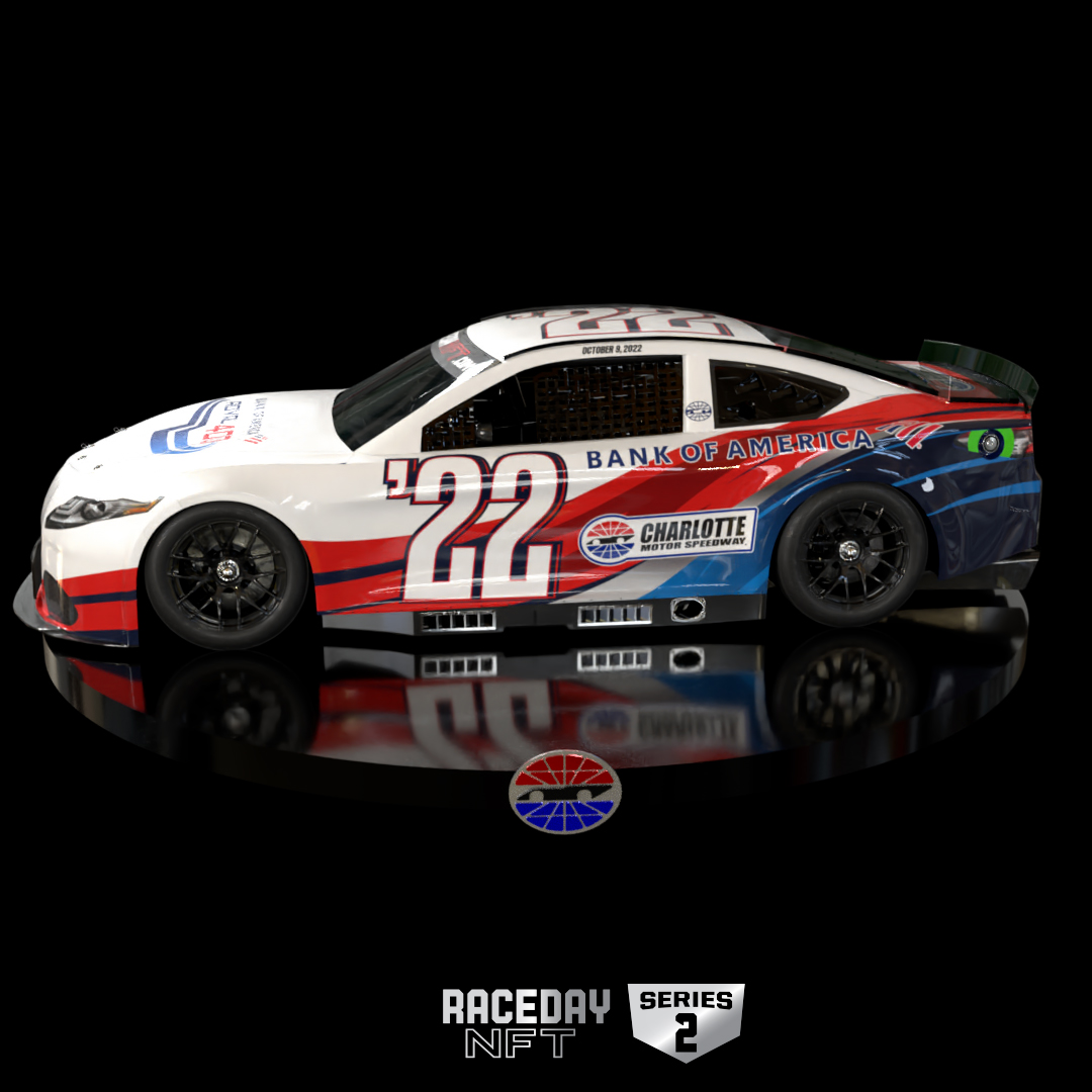 Bank of America Roval 400 Virtual Die-cast - COMMON asset