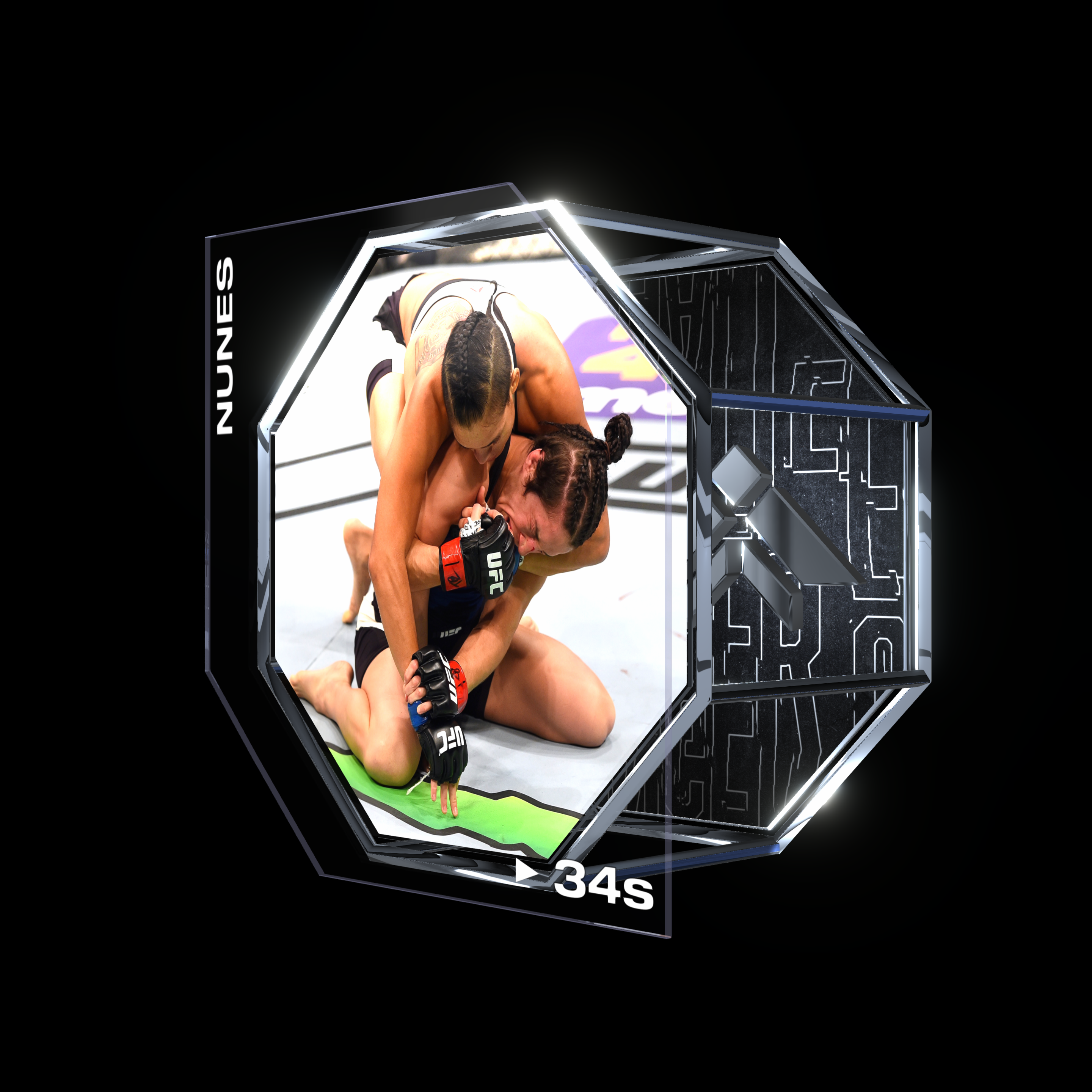 AMANDA NUNES | UFC FIGHT NIGHT AUG 8, 2015 | SUBMISSION asset