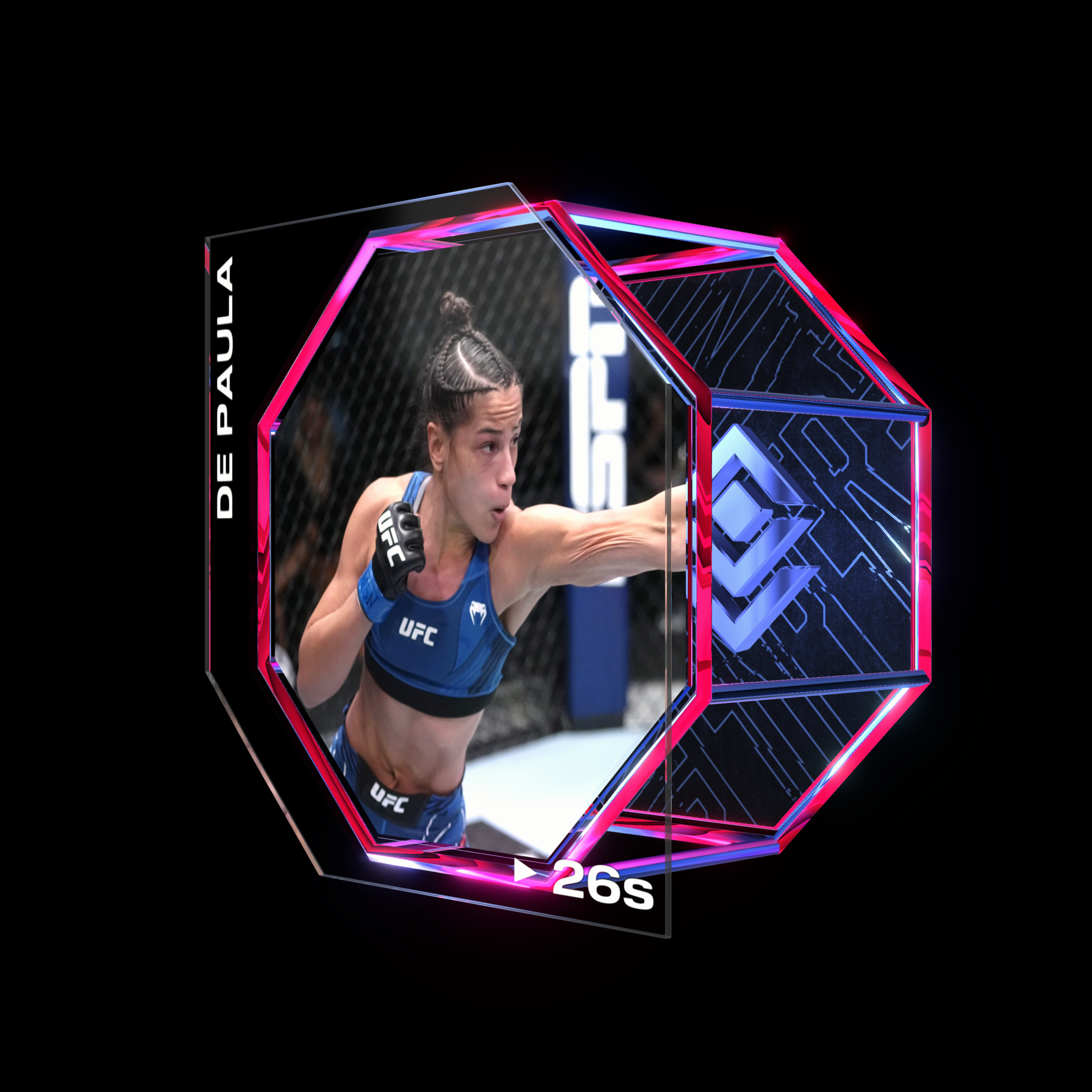 GLORIA DE PAULA | UFC FIGHT NIGHT FEB 19, 2022 | GRAPPLING asset