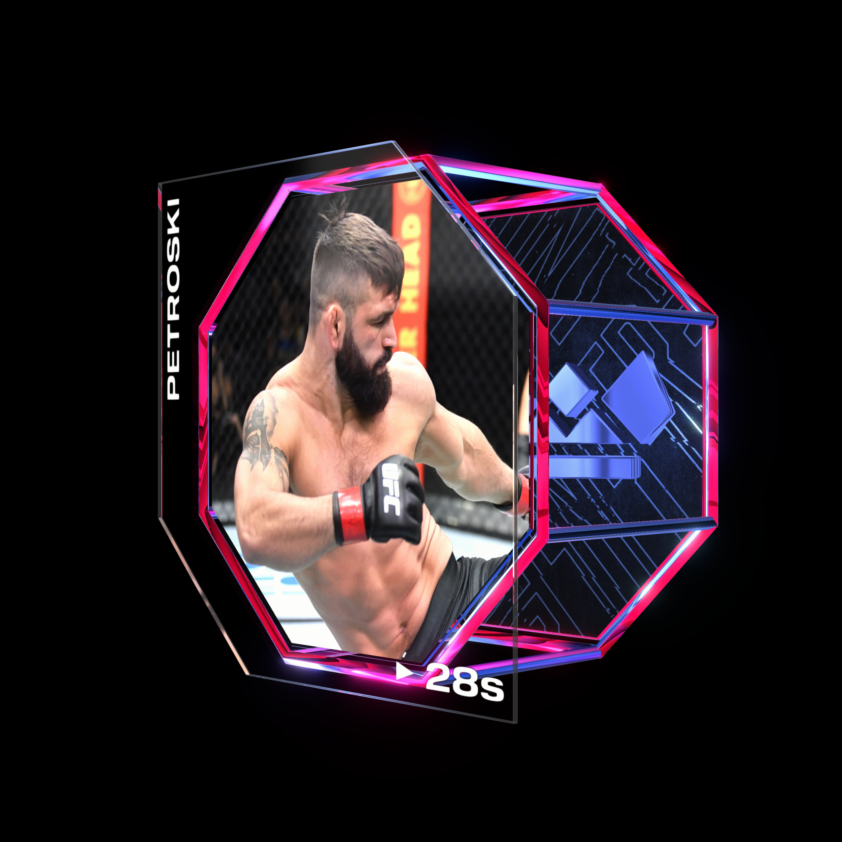 ANDRE PETROSKI | UFC FIGHT NIGHT AUG 28, 2021 | KO/TKO asset