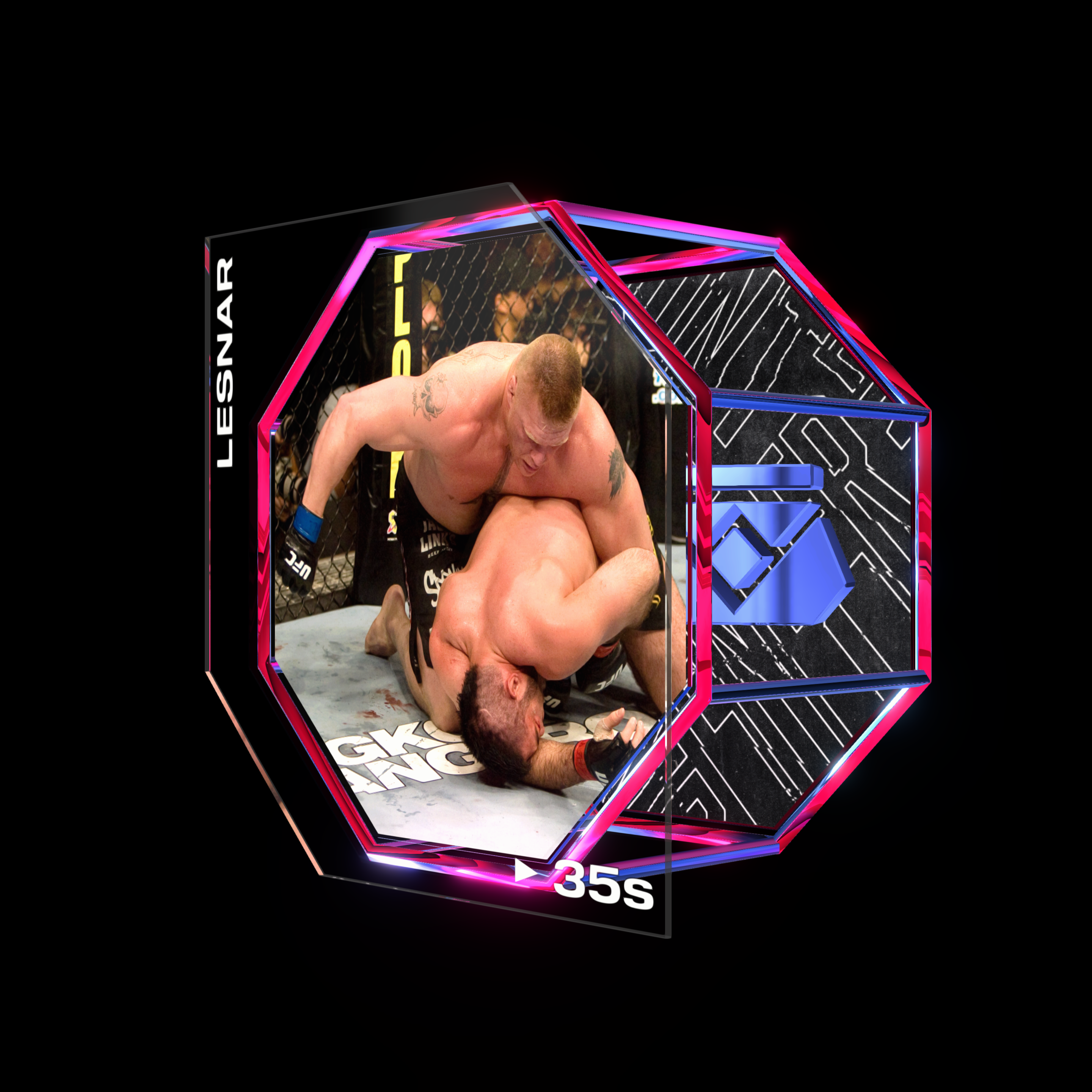 BROCK LESNAR | UFC 87 | STRIKING asset