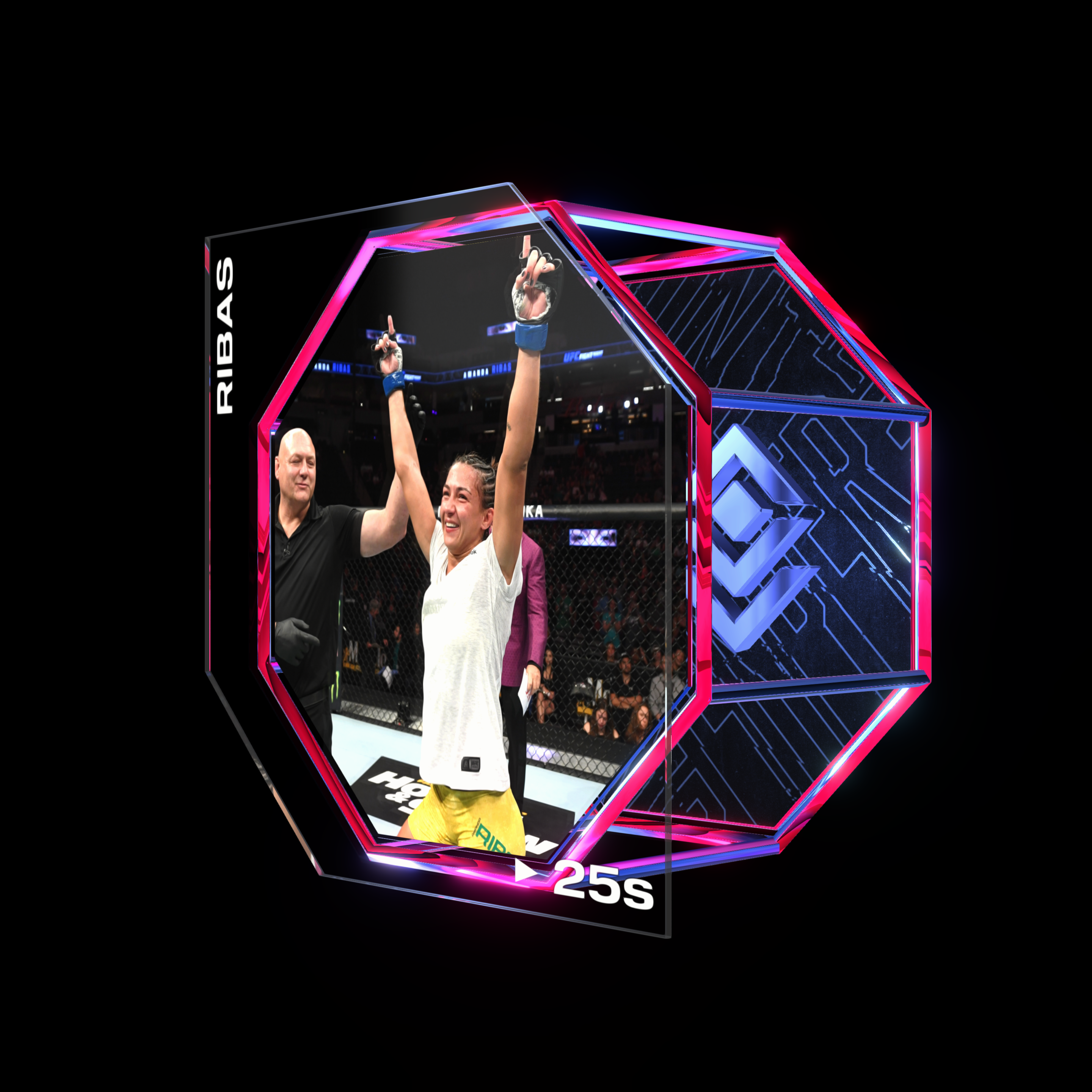 AMANDA RIBAS | UFC FIGHT NIGHT JUNE 29, 2019 | SUBMISSION asset