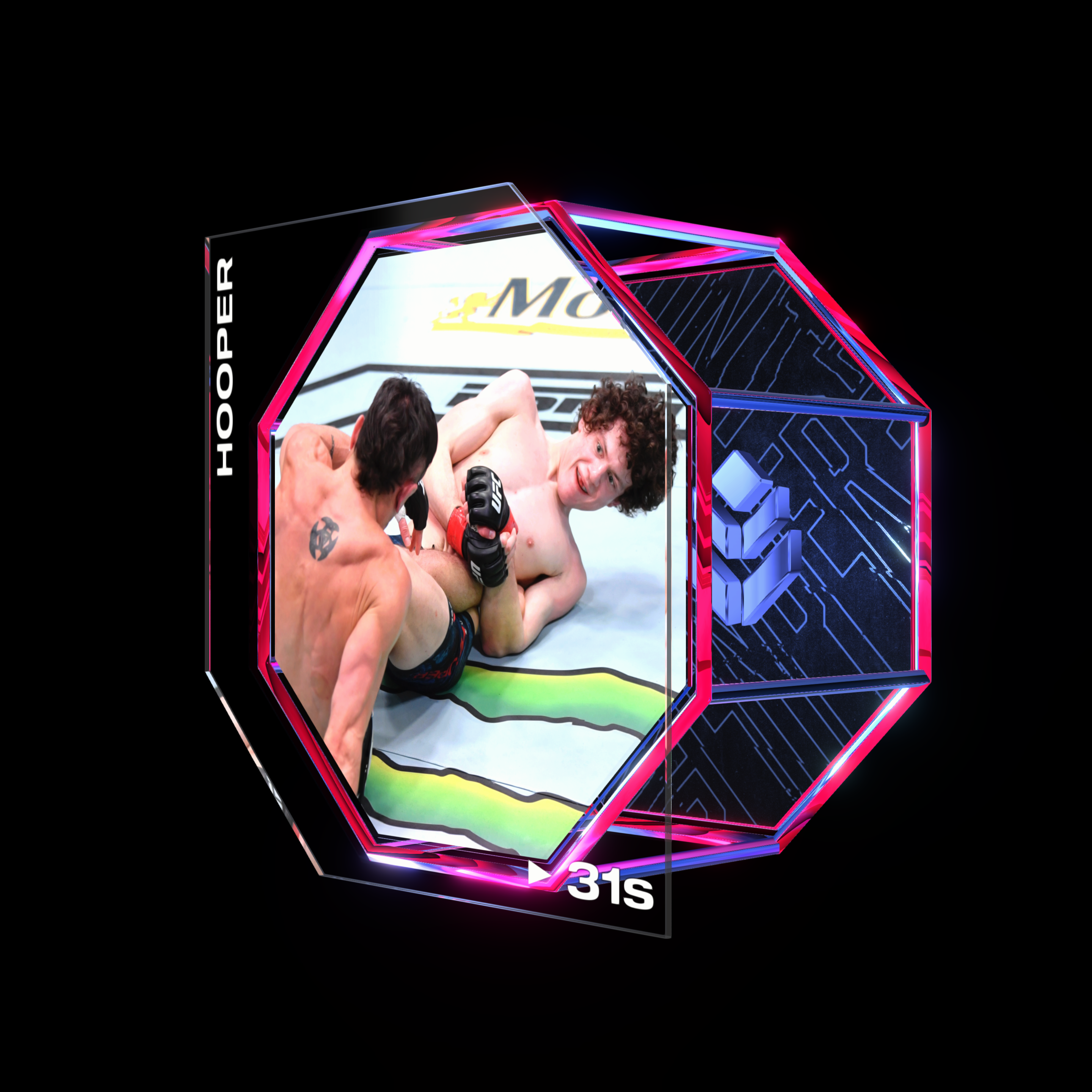 CHASE HOOPER | UFC 256 | SUBMISSION asset
