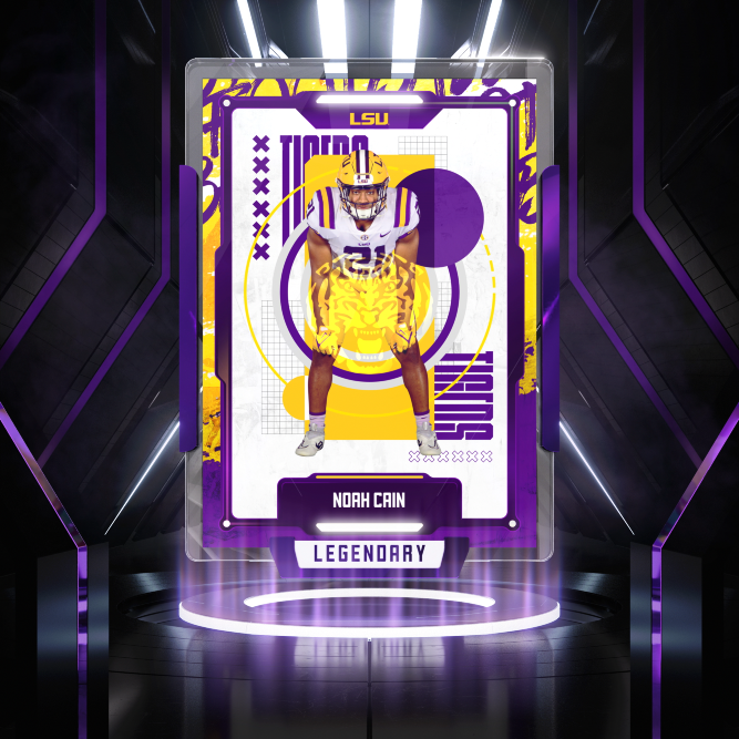 Legendary Noah Cain 2022 Player Card asset