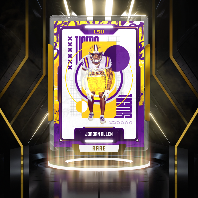 Rare Jordan Allen 2022 Player Card asset