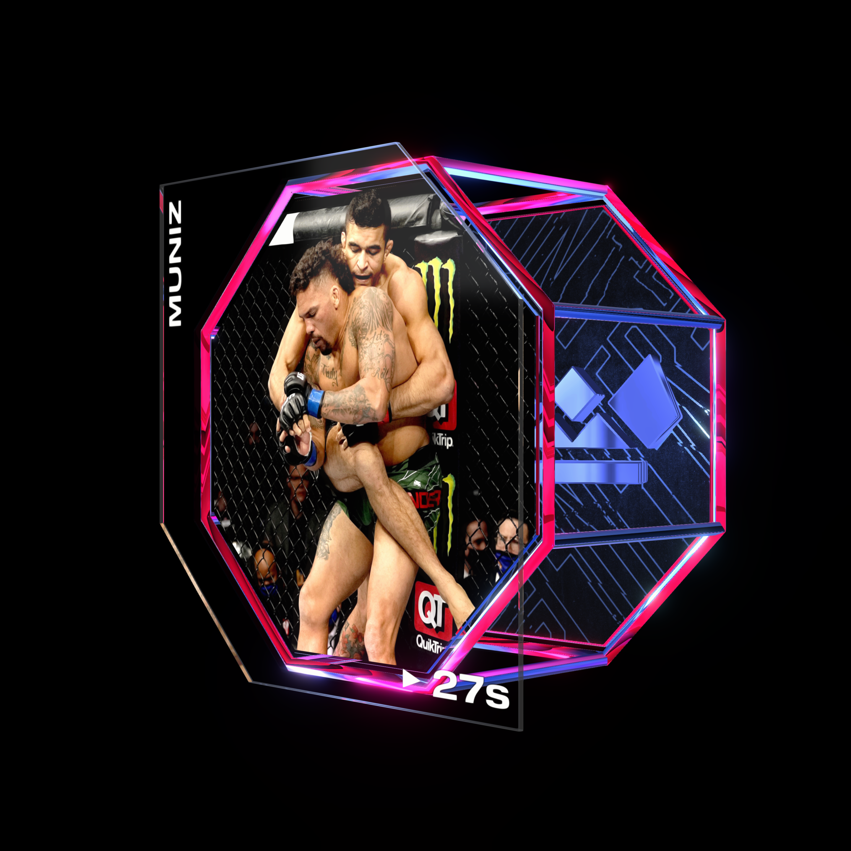 ANDRE MUNIZ | UFC 269 | SUBMISSION asset