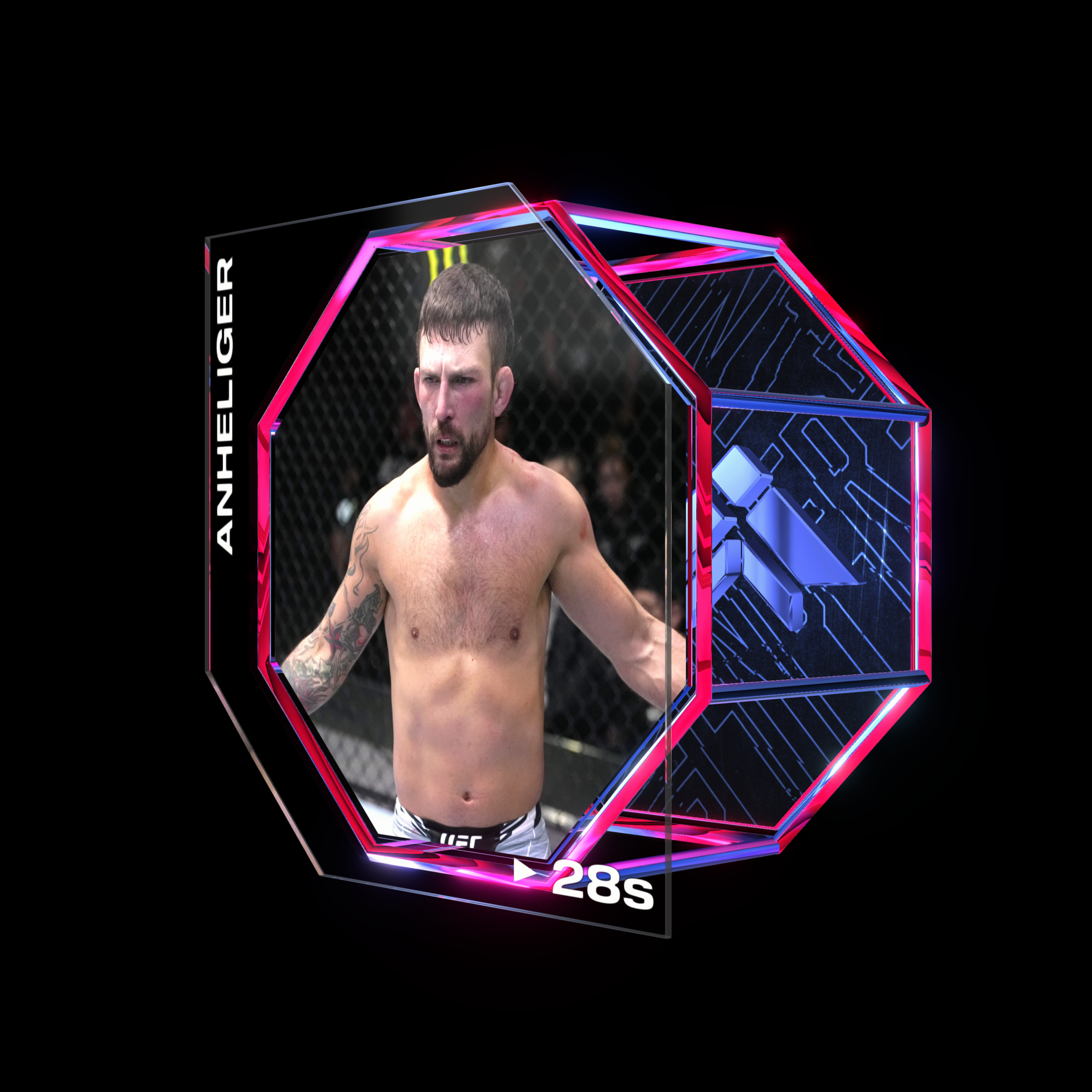 CHAD ANHELIGER | UFC FIGHT NIGHT FEB 19, 2022 | KO/TKO asset