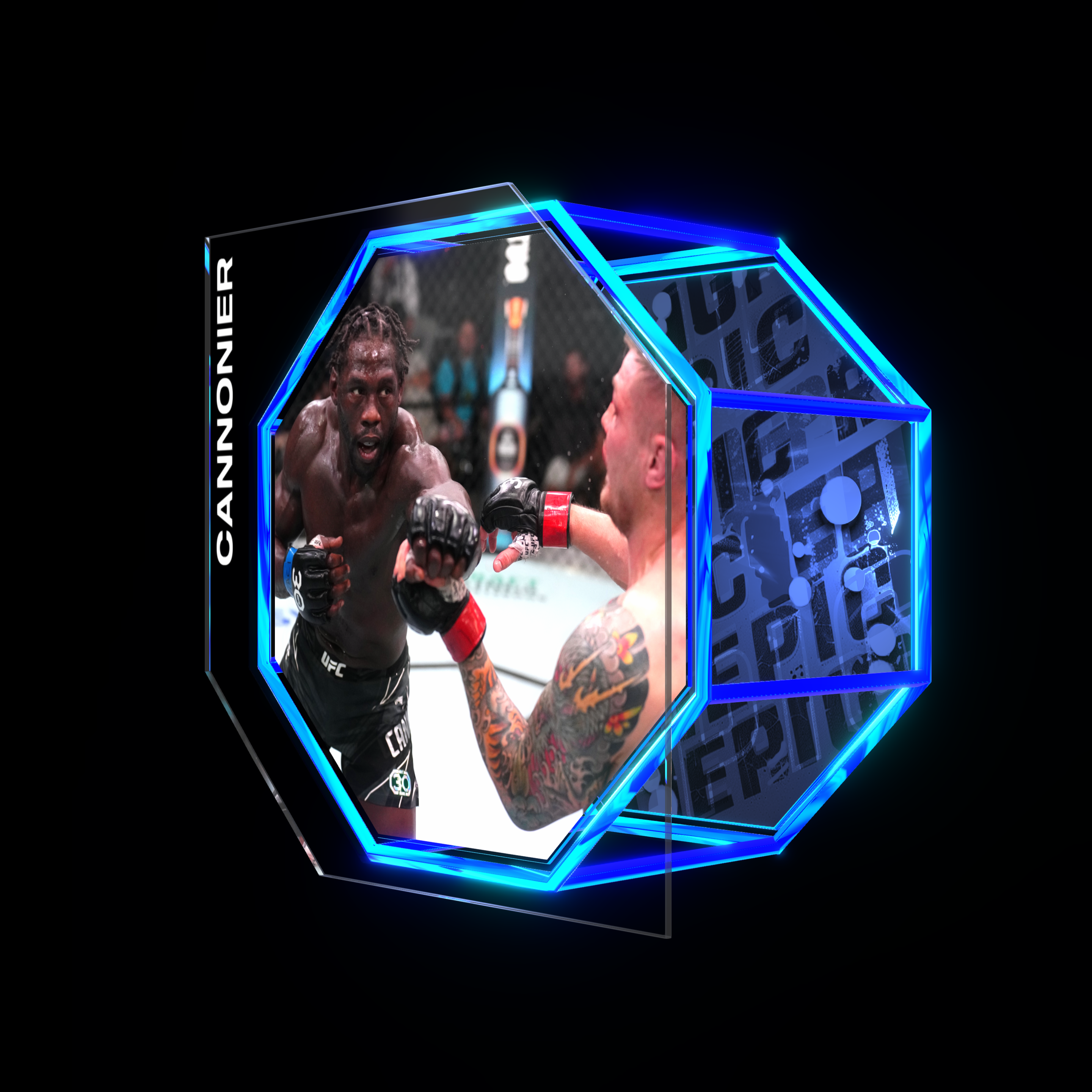 JARED CANNONIER | UFC FIGHT NIGHT JUN 17, 2023 | STRIKING asset