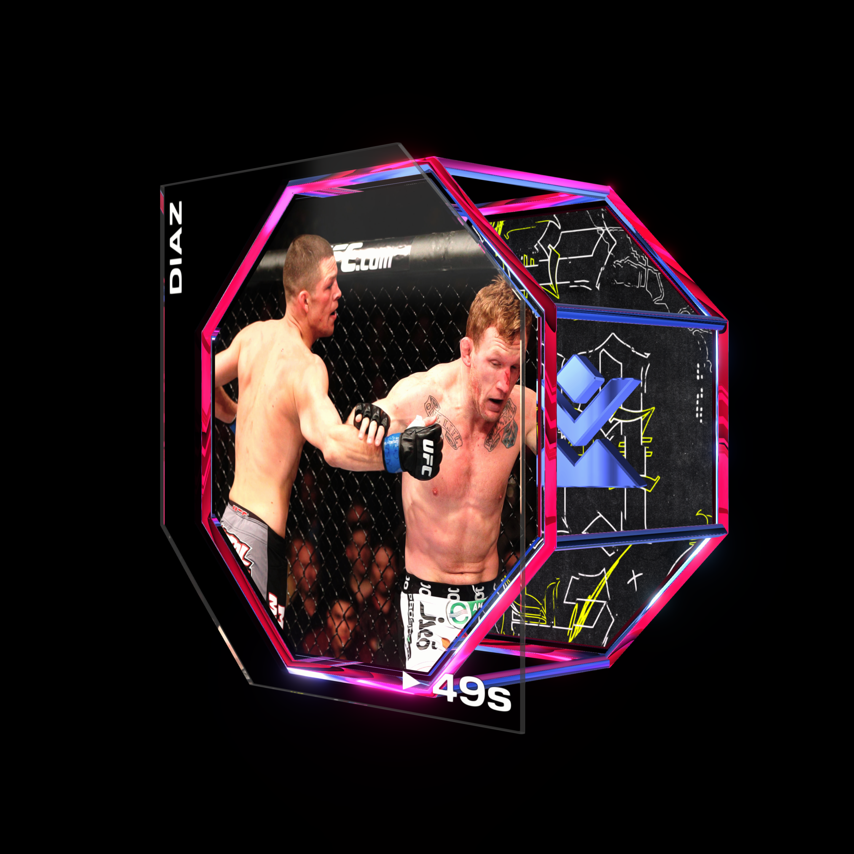 NATE DIAZ | The Ultimate Fighter Season 18 Finale | KO/TKO asset